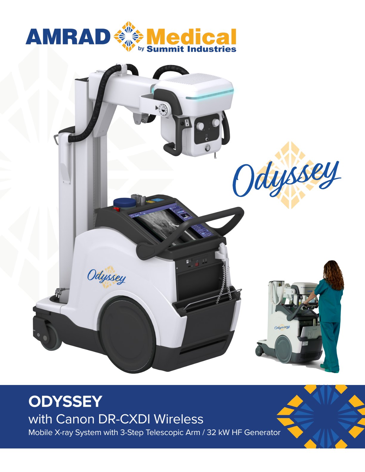 AMRAD Odyssey Plus mobile radiographic system