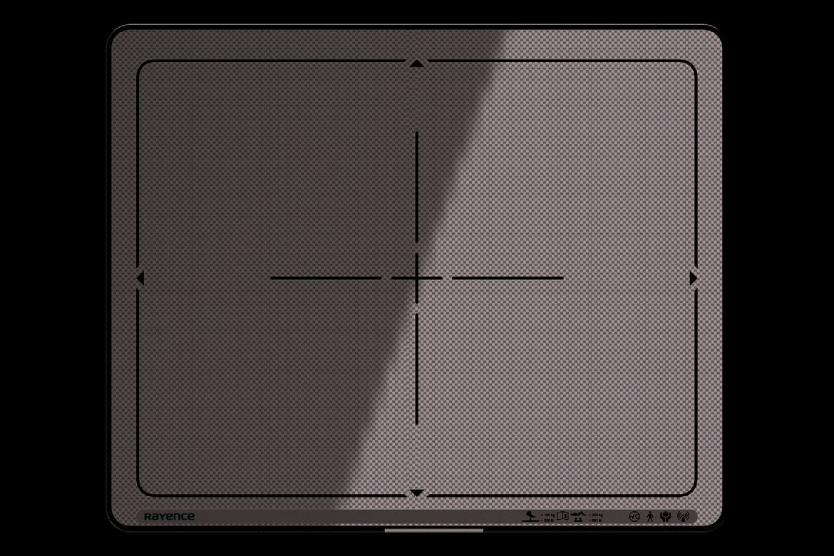 Rayence XCel / DRPOD-715WCA podiatry orthoposer with a foot on the 10×12 detector